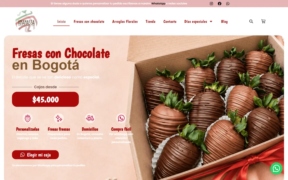 Proyecto Ananassa: tienda online