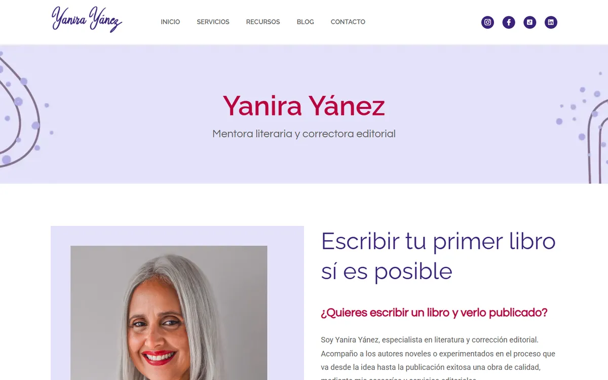 Proyecto Yanira Yánez: marca personal con tienda